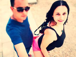 JustForPleasure - Webcam xXx with this black hair Couple 