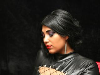 BustySubAmy - Web cam nude with this charcoal hair Mistress 