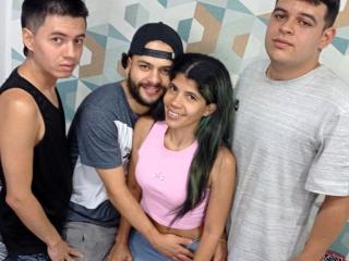 MarcelaAndBoysSexyGroupLive Webcam