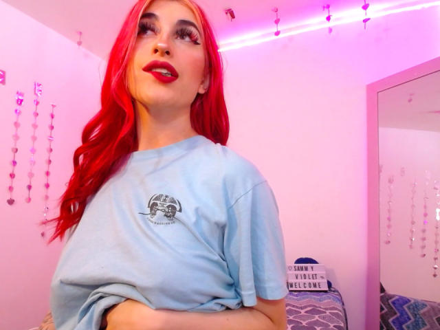SammyViolet - Live porn &amp; sex cam - 17600890