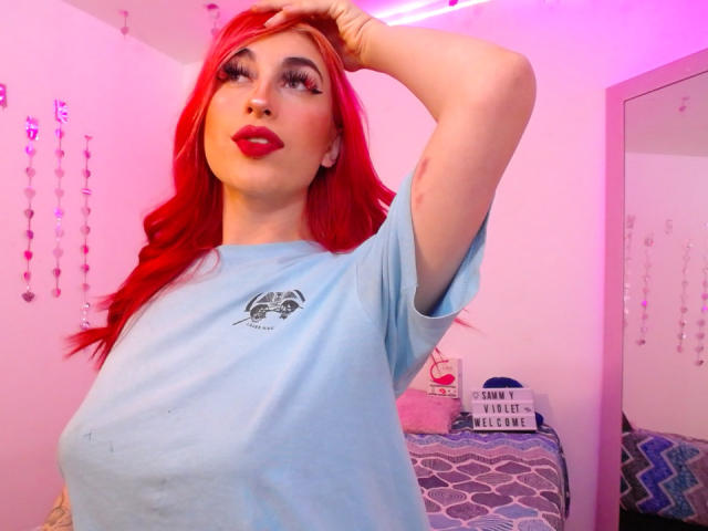 SammyViolet - Live porn &amp; sex cam - 17640326