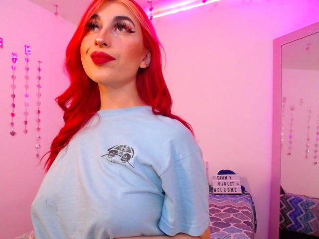 SammyViolet - Live sex cam - 17640342