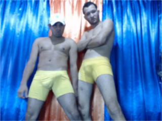 BoysAndWord - Webcam exciting with a shaved sexual organ Boys couple 