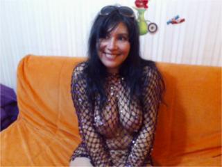 MagieBlanche - online show x with a black hair Lady 