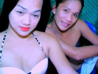 SexyTransCockDuos - Webcam exciting with this charcoal hair Transgender couple 