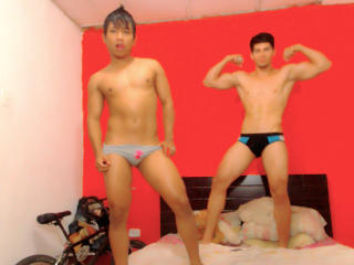 PervertBoysX - chat online sex with a charcoal hair Boys couple 