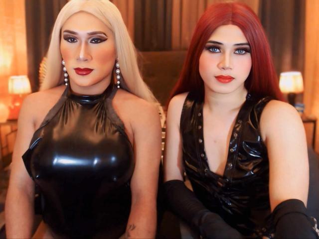 TwoBigCockCumsTS - Live sex cam - 23204045