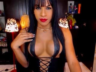 AmazingTatiana - Webcam live sexy with this shaved genital area Shemale 