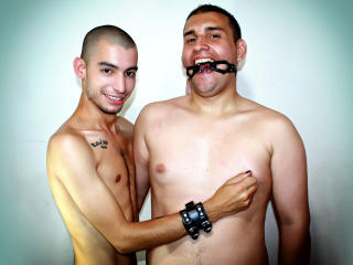 TonnyForSantini - Webcam live nude with this shaved pubis Homo couple 