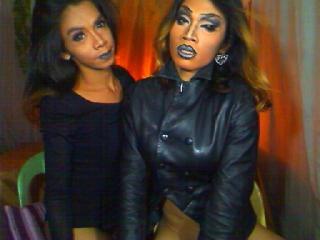 TwoFetishLeather - Show live porn with this Cross dressing couple 