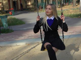 AnabelBlond - online show exciting with this unshaven private part College hotties 