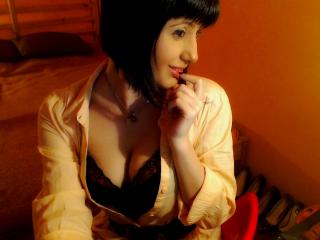 YourChallenge - Web cam exciting with this black hair Dominatrix 