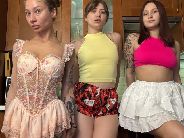 HotCaramelsTrio - Live porn &amp; sex cam - 29876144