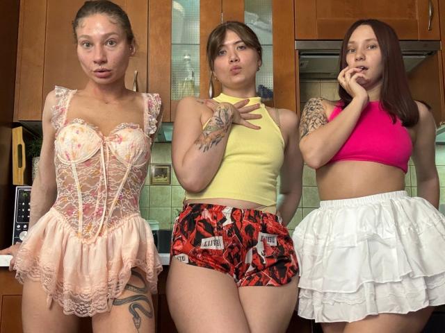 HotCaramelsTrio - Live porn &amp; sex cam - 29883578