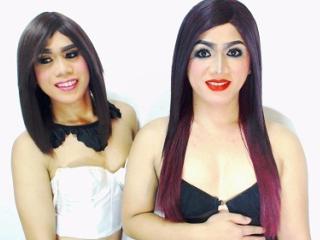 TwoLegendMistress - Cam sexy with a oriental Cross dressing couple 