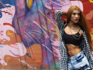DanielaTS - Chat live hot with this latin Transgender 