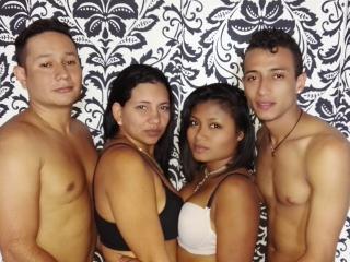 LatinXGpFoursome - Live hard with a 4 way 