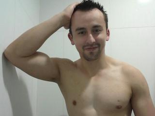 Andrej - online show sexy with a chestnut hair Male couple 