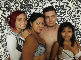 ThreeAmazingGirlsOneBoy - Live porn &amp; sex cam - 3812648