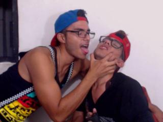 EnjoyTheBoys - Webcam live x with a unshaven genital area Boys couple 