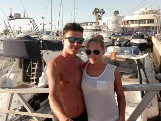 IntoHotLove - Chat live xXx with this russet hair Female and male couple 