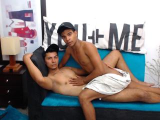 HotYinYang - Live chat xXx with a black hair Male couple 