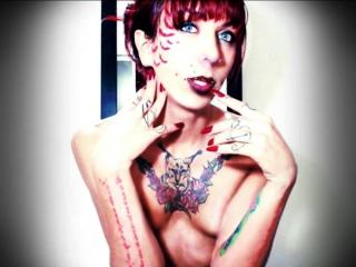GoddesEvaTs - Chat cam sexy with a shaved genital area Trans 