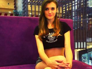 AmmandaFly - Webcam live nude with a underweight body Young lady 