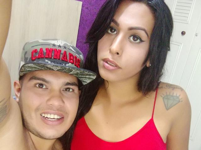 DirtySexyLovers - Show live xXx with a shaved genital area Trans couple 