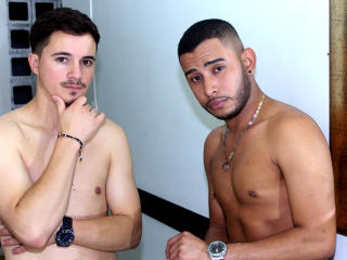 ThiagoAndPeter - Live nude with a latin Homosexual couple 
