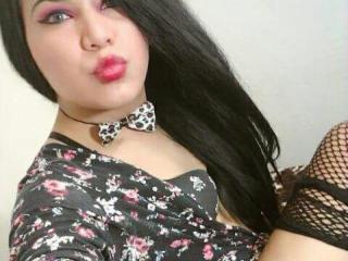 StefanyDollX - online show exciting with this black hair Transgender 