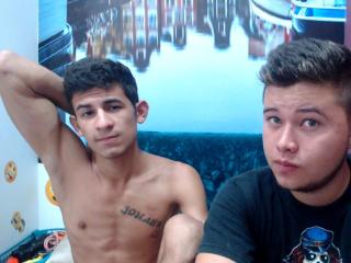 HotsBoys - Cam sex with a shaved pubis Male couple 