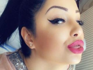 CherryDolly - Web cam exciting with this black hair Hot babe 