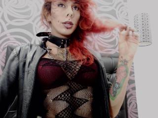 GoddesEvaTs - Webcam live exciting with this redhead Shemale 