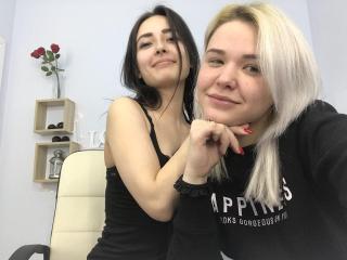 MiaXAlice - Video chat xXx with a charcoal hair Girl crush 