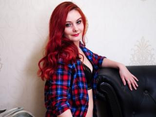 AdelleLoves - Webcam nude with this standard boobs size Young lady 