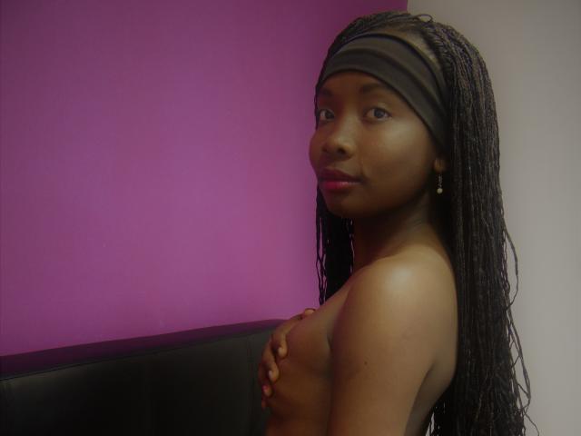 EbonyLiliX - Chat cam sex with a shaved private part Hot babe 