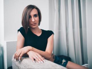 NoriBlueberries - Webcam nude with this chocolate like hair Sexy girl 