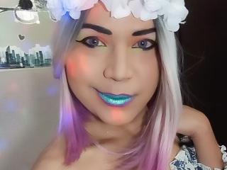 StefanyDollX - online show exciting with a charcoal hair Trans 