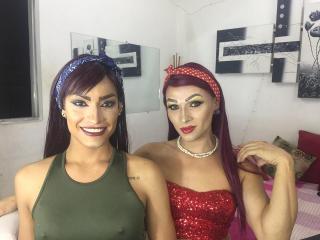 BarbaraVictoria - Show nude with a Transgender couple 