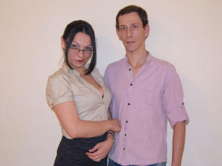 OhNaughtyCouple - Live cam xXx with a shaved genital area Girl and boy couple 