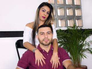 BaironxNicole - Live cam xXx with this so-so figure Girl and boy couple 