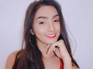 AsianPrincessTs - Webcam sex with a brunet Trans 