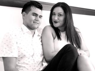 MorganXSophia - Video chat x with this brunet Couple 
