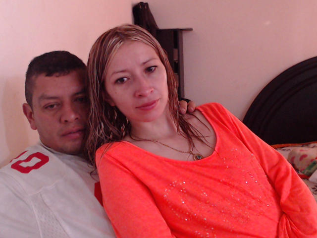 LatinasexyCouple - Webcam live hard with a chocolate like hair Girl and boy couple 