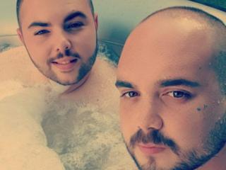 BigGayHot - Webcam exciting with a hairy sexual organ Homosexual couple 
