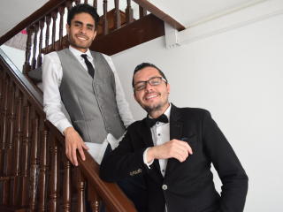 CharlesAndTommy - Webcam live xXx with this latin american Homosexual couple 