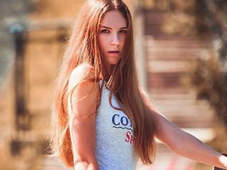 AvgustaG - Webcam hot with a chocolate like hair Young lady 