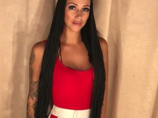MonikaFly - Live cam xXx with this shaved private part Young and sexy lady 