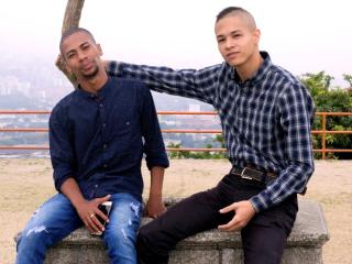 DusttinXDuke - Web cam xXx with this shaved private part Homosexual couple 